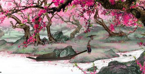 桃花源背景,隐逸仙境的神秘传说与世外桃源的探寻之旅